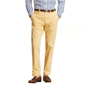 NWT J.Crew Factory Slim Fit Chino 34x30 in Sun Yellow
